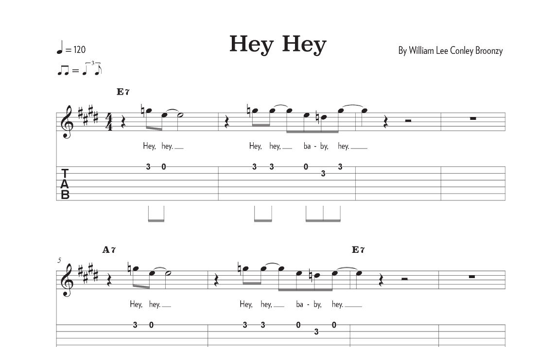 Hey Hey (arr. Riverside Guitar School)