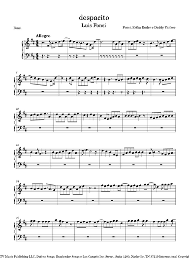 Despacito (arr. julio cesar)