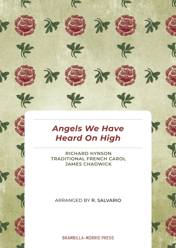 Angels We Have Heard On High Easy Piano Sheet Music - C Major (arr. R. Salvario)