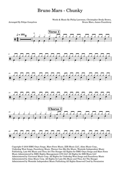 Chunky (arr. Felipe Gonçalves)