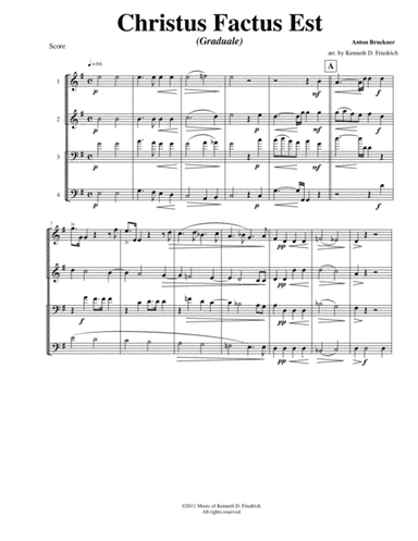 Christus Factus Est (arr. Kenneth D. Friedrich)
