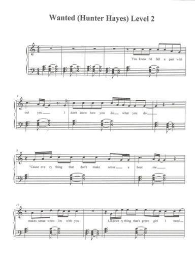 Wanted (arr. Diane M. McGahee)