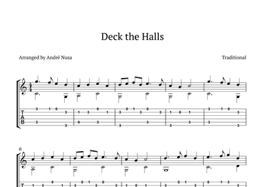 Deck the Halls (arr. André Nusa)