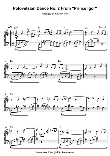 Polovetsian Dance No. 2 From "Prince Igor" (arr. Kevin P. Holt)