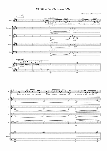 All I Want For Christmas Is You (arr. Pink Singers)