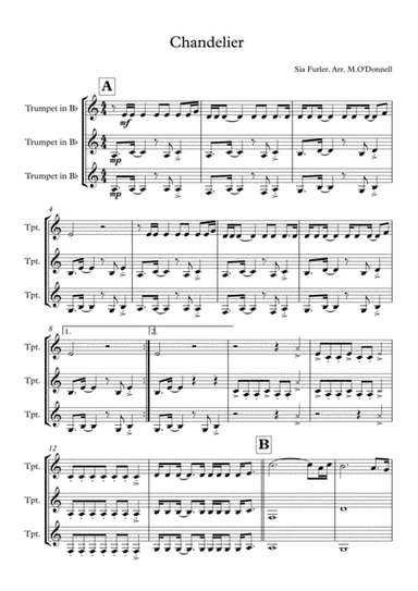 Chandelier (arr. Michael O'Donnell)