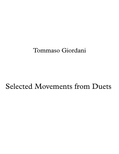 Selected Movements from Sonatas Op. 7 (arr. Richard A. Evans)