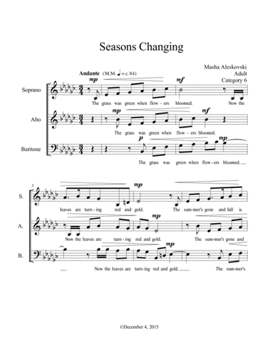 Seasons Changing