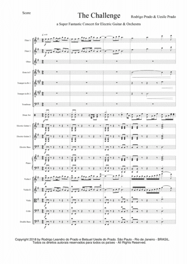 The Challenge - A Super Fantastic Concert For Electric Guitar And Orchestra