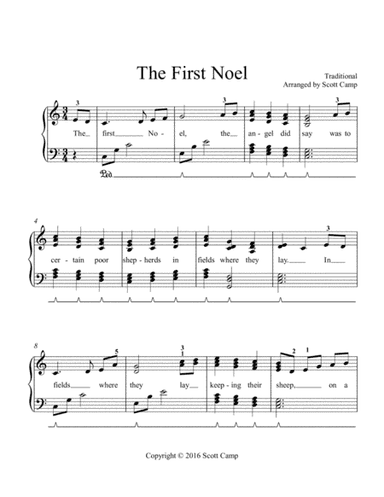 The First Noel (arr. Scott Camp)