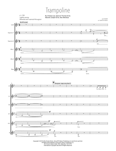 Trampoline (arr. Katherine Bodor)