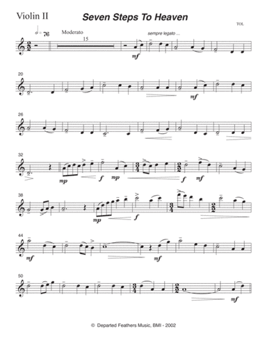 Seven Steps To Heaven (2002) Violin 2 part
