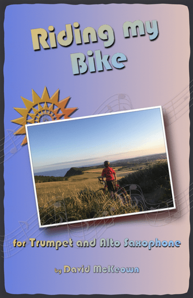 Riding My Bike for Trumpet and Alto Saxophone Duet
