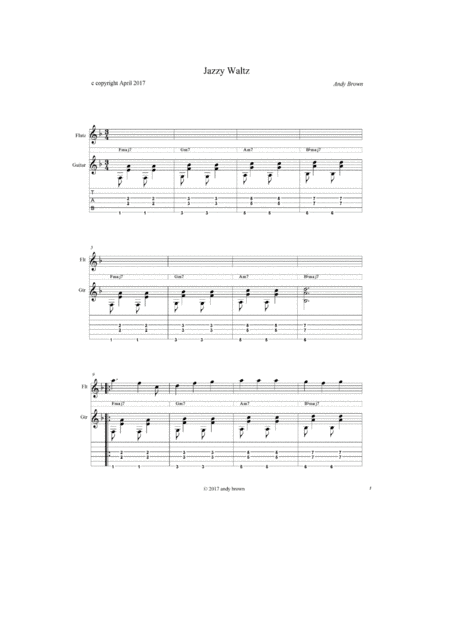 Jazzy Waltz