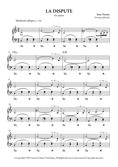 La Dispute (arr. Jhavilah)