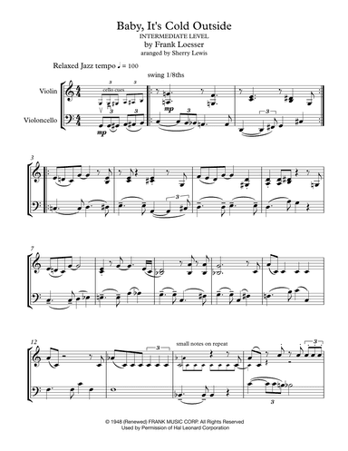 Baby, It's Cold Outside (arr. Sherry Lewis)
