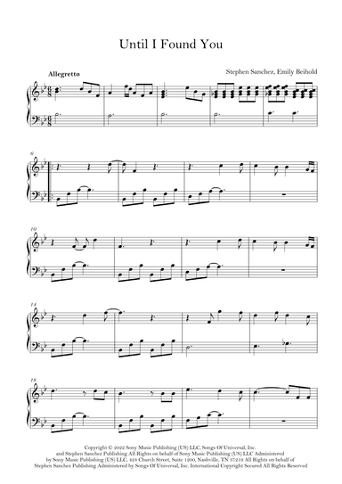 Until I Found You (arr. Lila Lali)