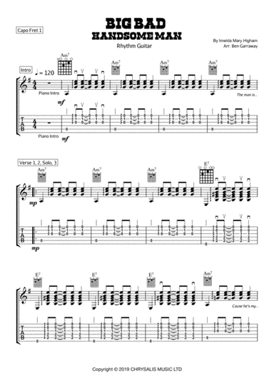 Big Bad Handsome Man (arr. Ben Garrawayy)