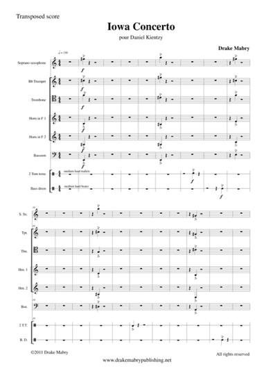Iowa Concerto (score)