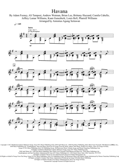 Havana (arr. Antonius Agung Setiawan)