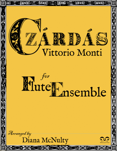 Czárdás for Flute Ensemble (arr. Diana McNulty (ASCAP))
