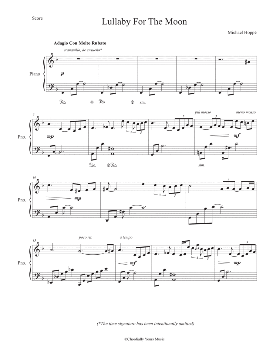 Lullaby For The Moon