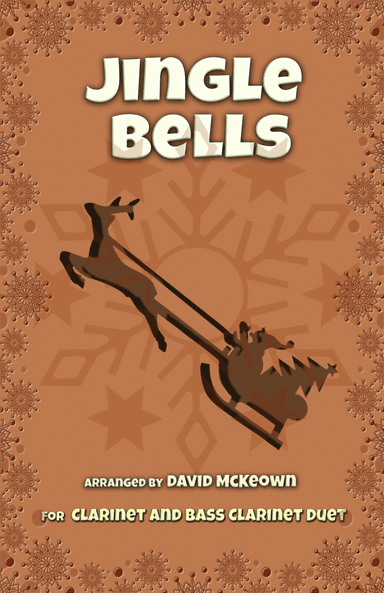 Jingle Bells, Jazz Style, for Clarinet and Bass Clarinet Duet (arr. David McKeown)