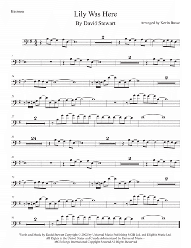 Lily Was Here (arr. Kevin Busse)