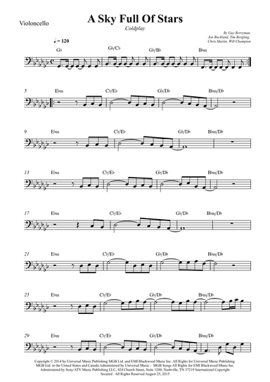 A Sky Full Of Stars (arr. Wesley S. SIlva)