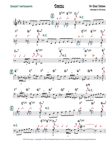 Jordu (arr. Rob Ames)