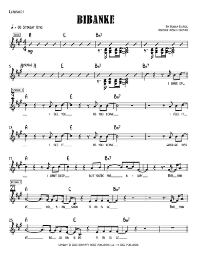 Bibanke (arr. Pascal Hahn)