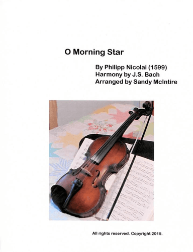 O Morning Star (arr. Sandy McIntire)