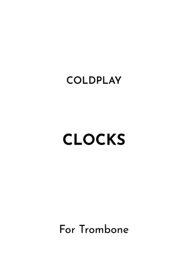 Clocks (arr. Jireh J.)