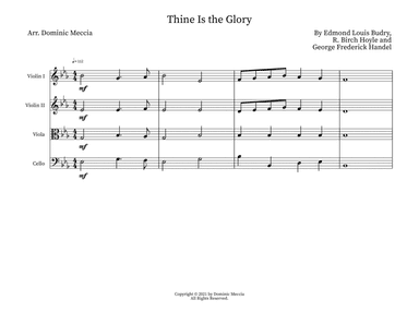 Thine Is the Glory (arr. Dominic Meccia)