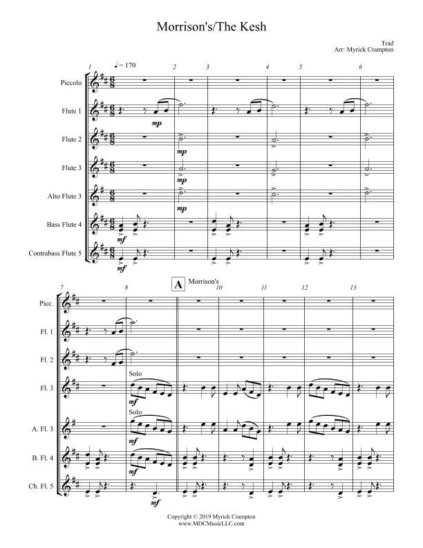 Morrisons/The Kesh (arr. Myrick Crampton)