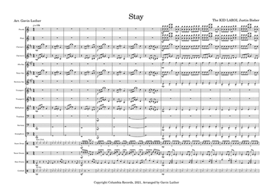 Stay (arr. Gavin Luther)