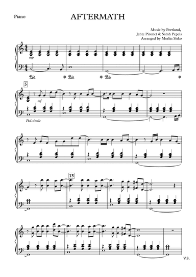 Aftermath (arr. Merlin Sisko)