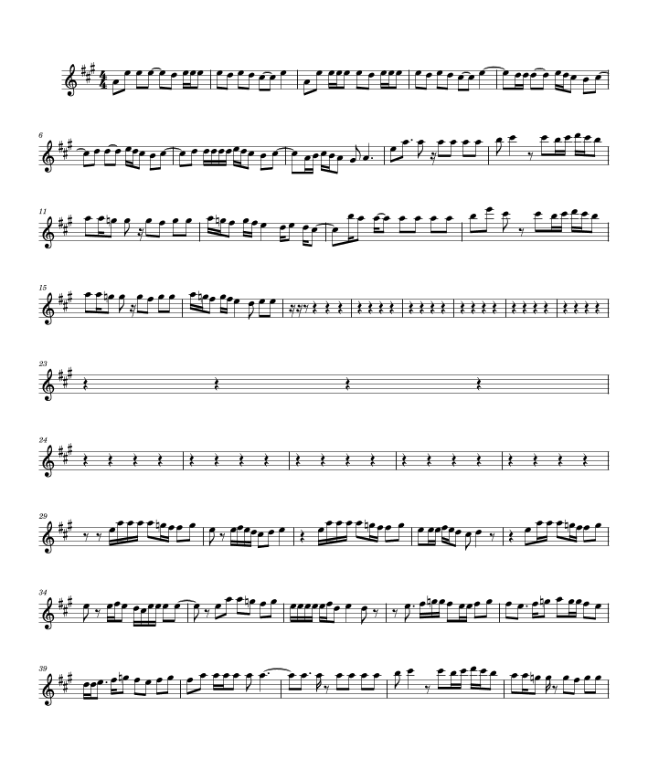 Srivalli (arr. thewindplace)