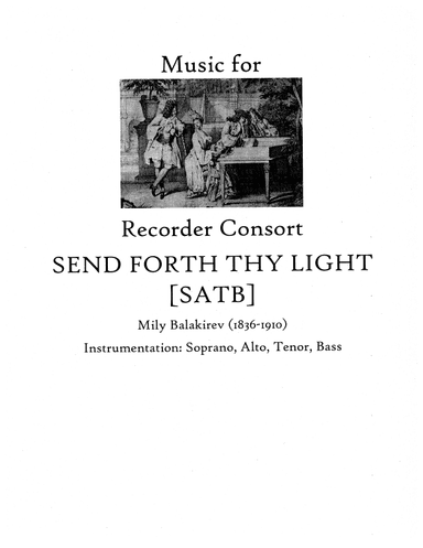 Send Forth Thy Light  [SATB] (arr. James W Featherstone, III)
