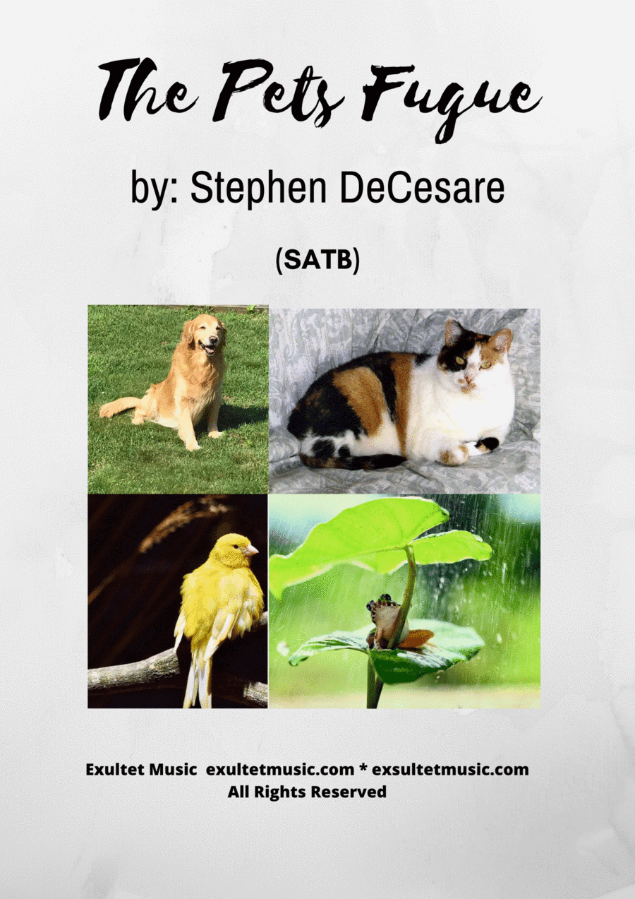 The Pets Fugue (SATB)