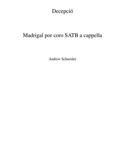 Decepció