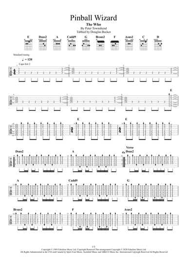 Pinball Wizard (arr. Douglas Becker)