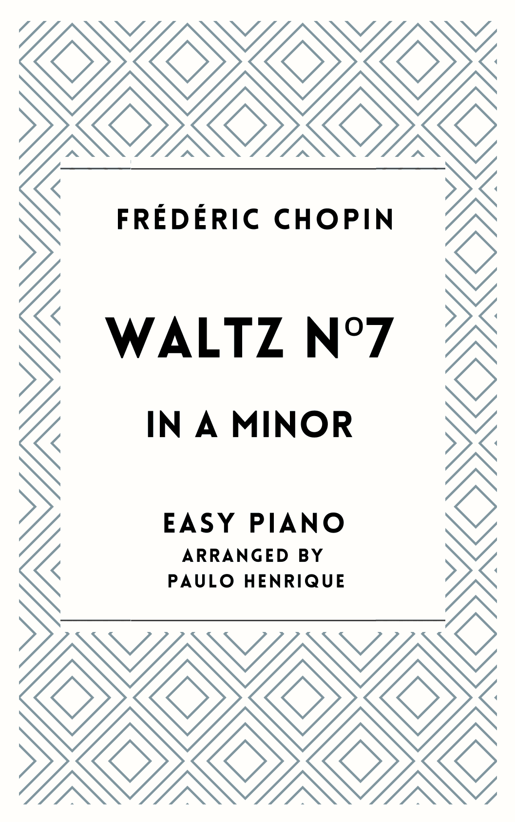 Waltz N°7 in A Minor (arr. Paulo Henrique)