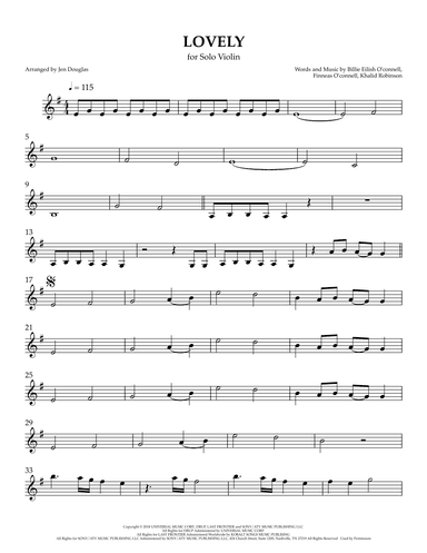 Lovely (arr. Jen Douglas)