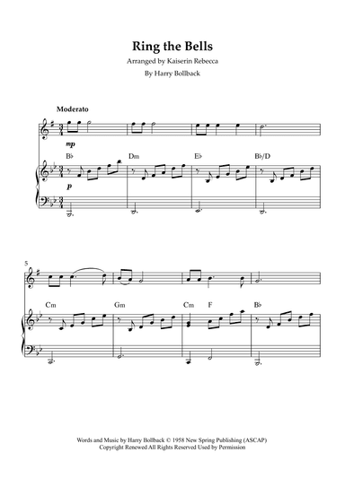Ring The Bells (arr. Kaiserin Rebecca)