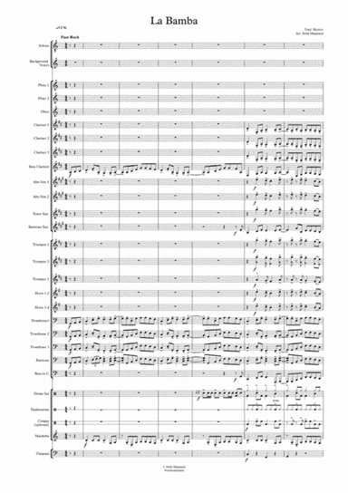 La Bamba (arr. Arild Mjaaland)