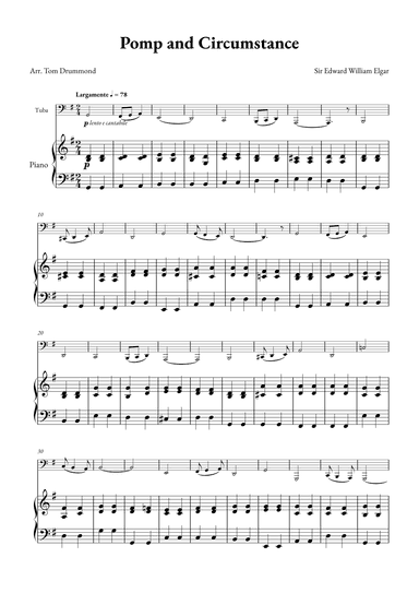 Pomp and Circumstance (arr. Tom Drummond)
