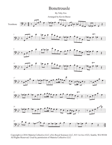 Bonetrousle (from Undertale) (arr. Kevin Busse)