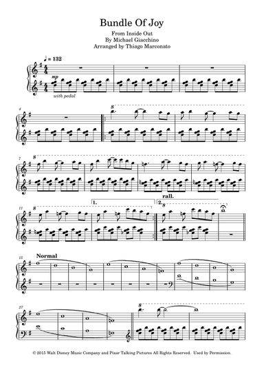 Bundle Of Joy (arr. Thiago Marconato)