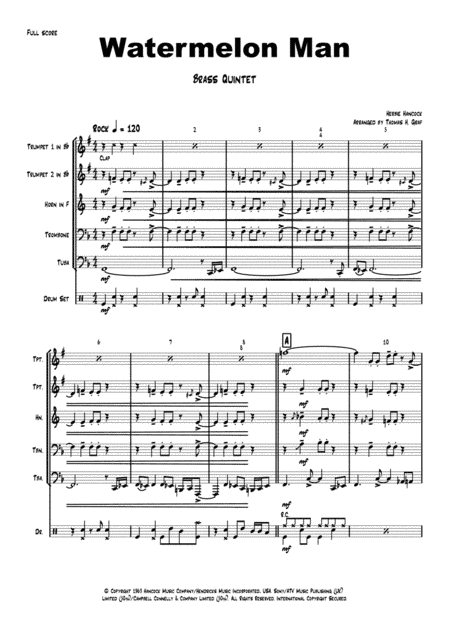 Watermelon Man (arr. Thomas H. Graf)